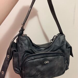 The Sophia Label - Tate Pocket Bag in Eclipse